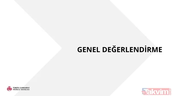 SON DAKİKA: Türkiye Cumhuriyet Merkez Bankası 2022 yılı enflasyon tahmini açıkladı! Yüzde 23,2 - 28