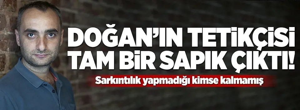 İsmail Saymaz fena yakalandı!