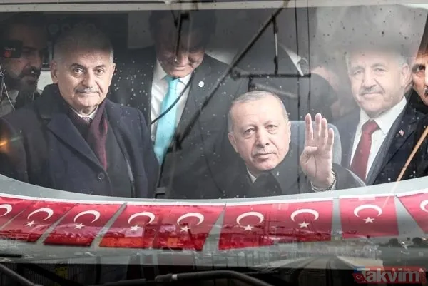 Başkan Erdoğan açılışını yapmıştı! Gebze-Halkalı Banliyö Tren Hattı'nda ilk gün