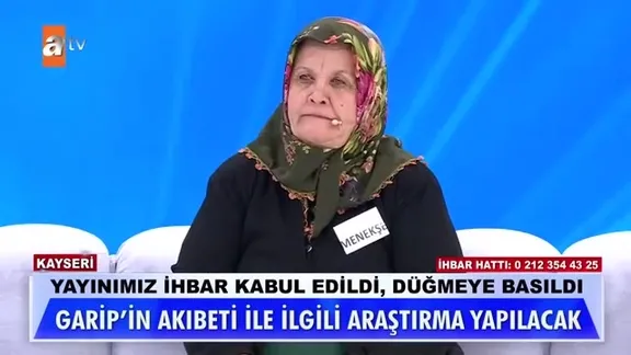 Menekşe Güler oğlunu buldu mu?