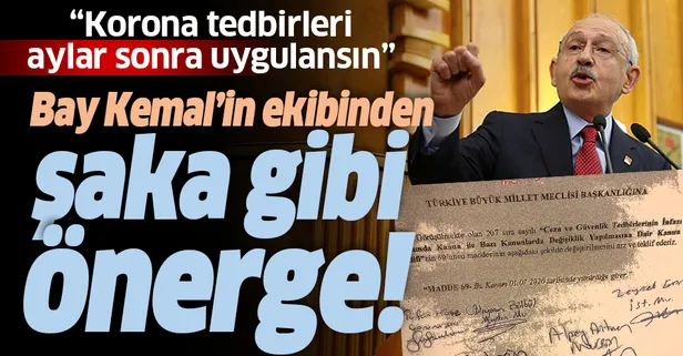 CHP'den şaka gibi önerge!