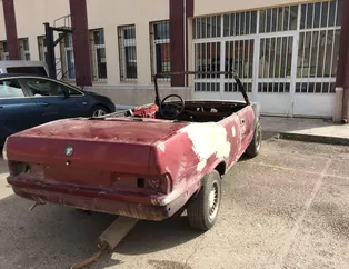 Hurda aracı baştan yarattılar!