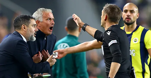 Jose Mourinho'dan kırmızı kart isyanı! Gideceği takımı söyledi