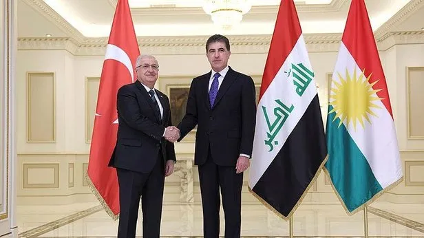 Son dakika: Milli Savunma Bakanı Yaşar Güler, Neçirvan Barzani ve Mesud Barzani ile görüştü