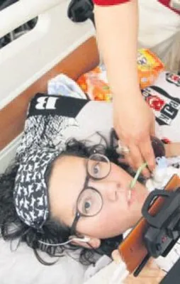 SMA’li İrem yaşamak istiyor