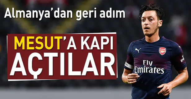 Mesut’a kapı açtılar