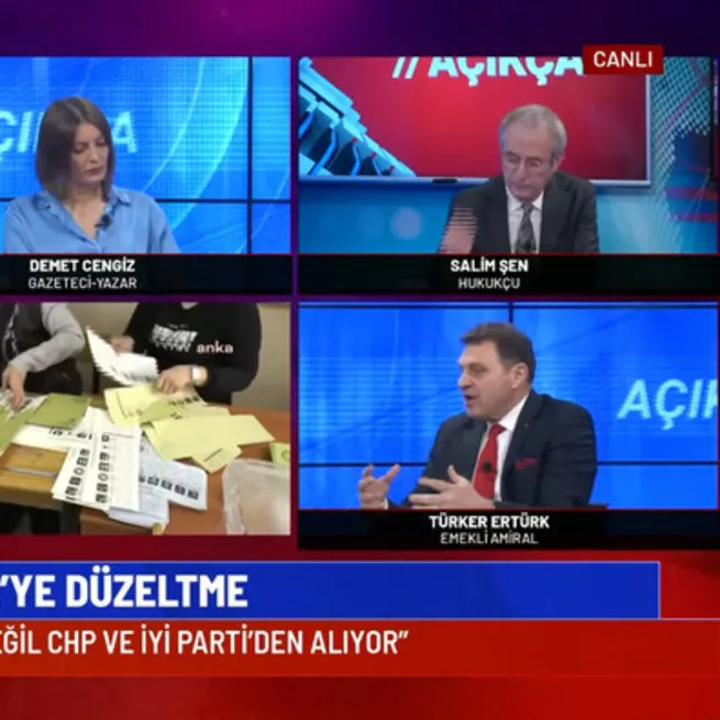 CHPli Amiral artığı Türker Ertürk yine zırvaladı! TSKnın sınır operasyonlarını hedef alıp Suriyede toprak bölmekle suçladı