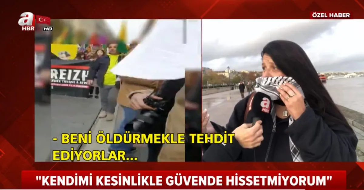 Terör yandaşlarına "Ne mutlu Türküm diyene" sözleriyle karşı duran Fransız kadın o anları anlattı