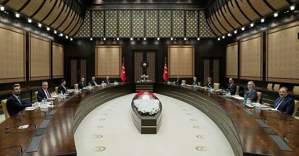 Başkan Erdoğan Cumhurbaşkanlığı Politika Kurulu Başkanvekilleri ile bir araya geldi