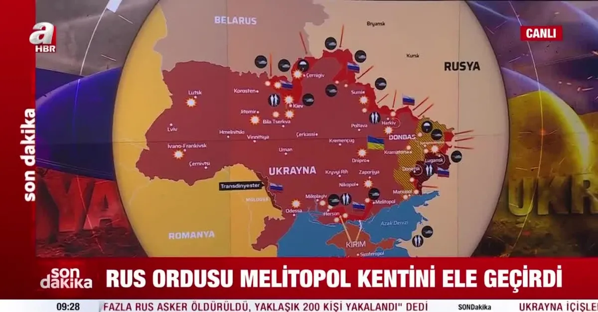Rus ordusu Melitopol kentini ele geçirdi