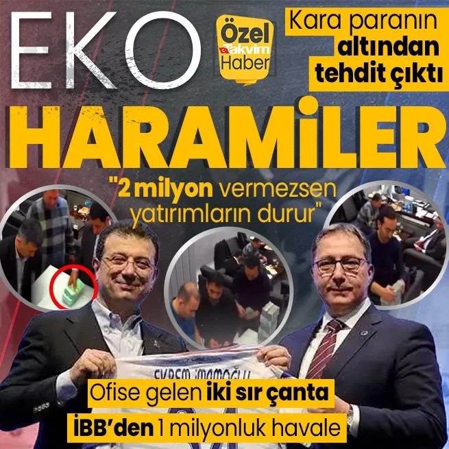 İmamoğlunun kasası Fatih Keleş müteahhidi tehdit etti: 2 milyon vermezsen yatırımların durur | Sır iki çanta ve İBBden gelen 1 milyon TL