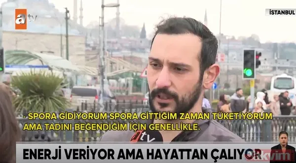 Geçmiş Dönemde Enerji İçeceği Aldığını Belirten Bir Genç, "Midemi Kötü Yapıyordu Bir De Bağırsaklara Çok Kötü Bir Şekilde Dokunuyordu. 2 Yıldır İçmiyorum" Dedi.