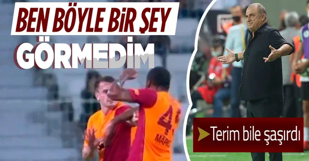 Fatih Terim'den Marcao ve Kerem Aktürkoğlu arasındaki kavgaya ilişkin açıklama: Böyle bir şeyi ilk defa görüyorum