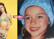 Yalı Çapkınının Seyranı Afra Saraçoğlunu hiç böyle görmediniz! Çocukluk fotoğrafını paylaştı takipleri resmen büyülendi! Bu gözler halis mi