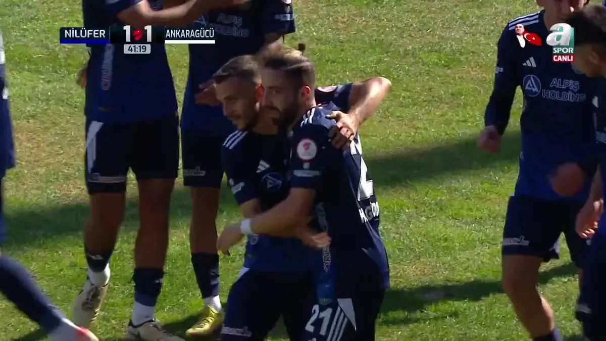 GOL | Bursa Nilüfer FK 1-1 MKE Ankaragücü