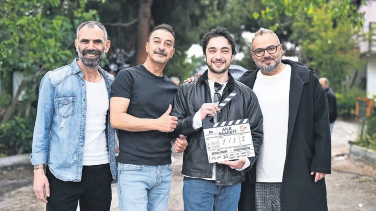 "Aile Saadeti" sete çıktı! Burak Aksak ve Selçuk Aydemir imzalı yeni dizi yakında atv’de