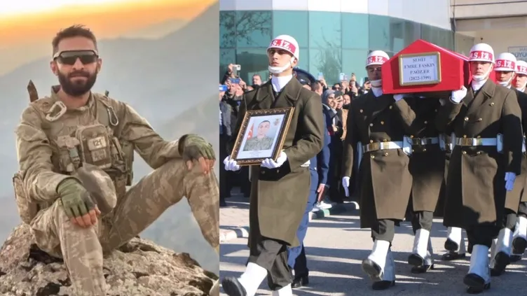 Şehit Emre Taşkın, Malatya'da son yolculuğuna uğurlandı