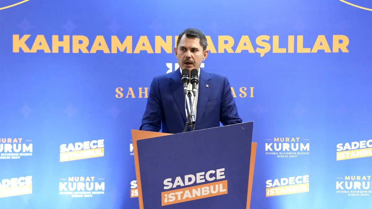 Cumhur İttifakı’nın İBB adayı Murat Kurum İstanbul için hayallerini sıraladı! Deprem endişesi kalmayacak, Trafik çile olmaktan çıkacak...