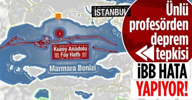 Ünlü profesörden dikkat çeken İstanbul depremi çıkışı: İBB hata yapıyor