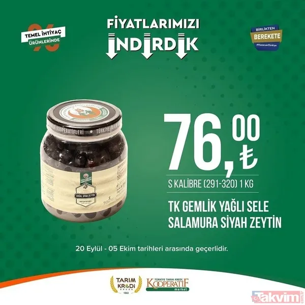 Tarım Kredi 5 Ekim FİYAT LİSTESİ 2023! Kooperatif marketlerinde indirimlerin son günü! Kırmızı mercimek 22.25, tost peyniri 59. 90... - 25
