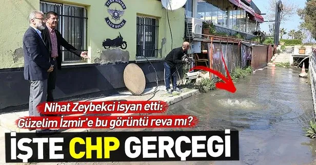 Nihat Zeybekci karşılaştığı görüntüye isyan etti: Güzelim İzmir’e bu görüntü reva mı?