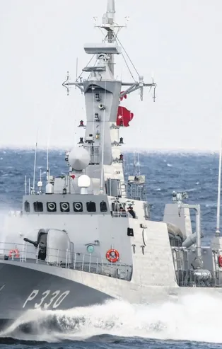 Komşuya gövde gösterisi! Türk fırtınası