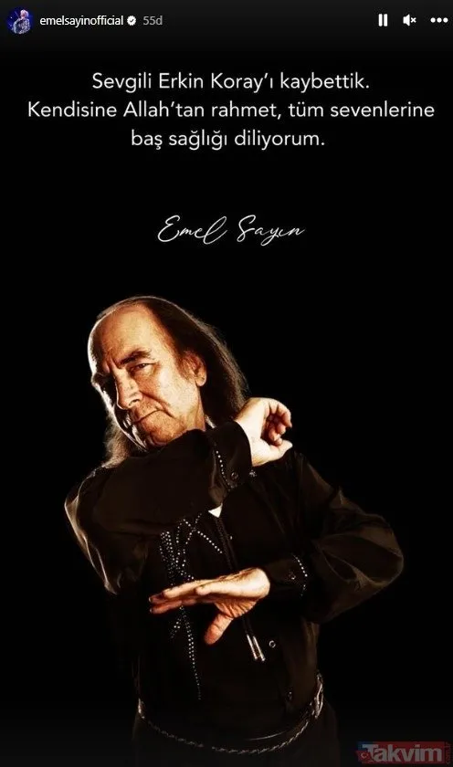 82 yaşında aramızdan ayrılan Erkin Koray’a ünlülerden duygusal veda! “O da gitti” Pınar Altuğ, Ayşegül Aldinç, Nebahat Çehre... - 14