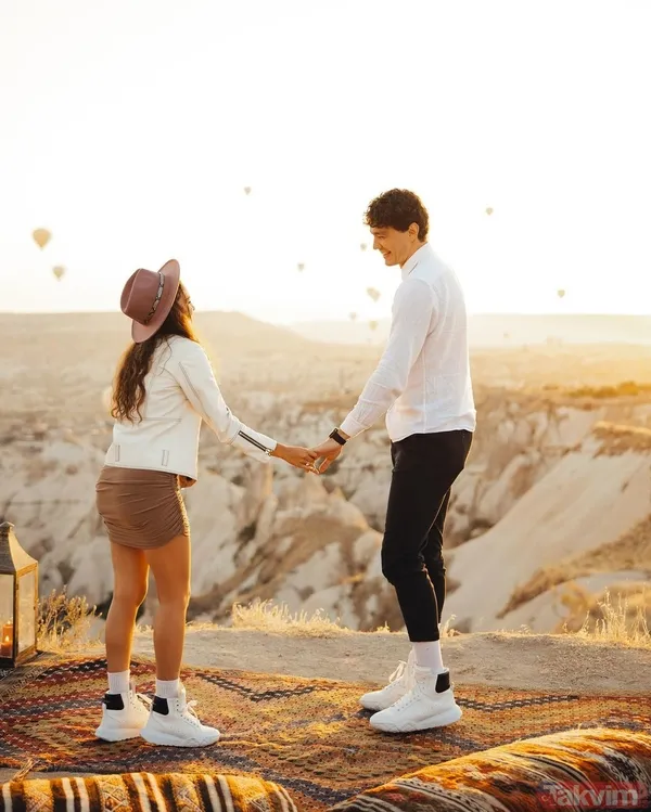 Ebru Şahin ile Cedi Osman evleniyor! Güzel oyuncu paylaştı sosyal medya yıkıldı bakın nasıl evlilik teklifi aldı - 5