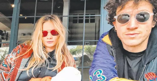 Müge Boz eşi Caner Erdeniz ve kızları Vina ile kahvaltı keyfi yaptı