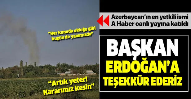 Azerbaycan Cumhurbaşkanı Sözcüsü Hikmet Haciyev'den Başkan Erdoğan'a teşekkür!