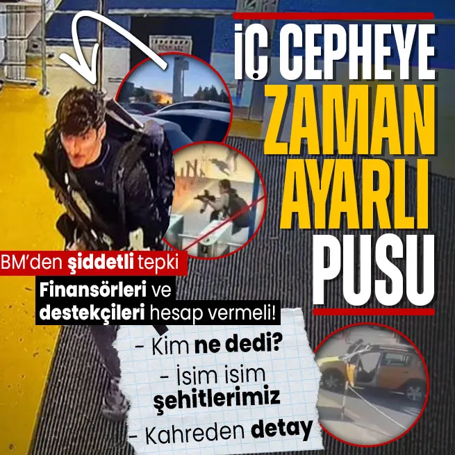 CANLI | Ankara TUSAŞa zamanlaması manidar saldırı! Teröristlerin kimliği belli oldu... BMden şiddetli kınama!