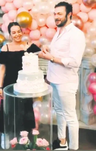 Bengü’ye dostlarından büyük sürpriz! Kızı Zeynep için pasta kestiler...
