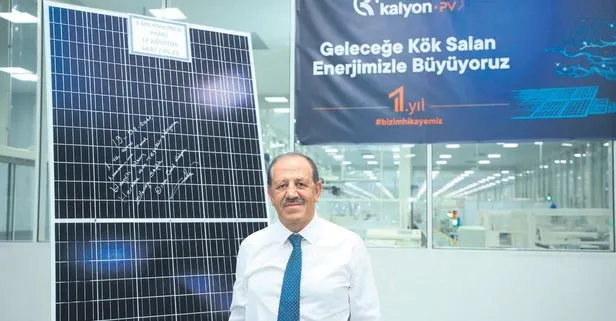 Kalyon Güneş Teknolojileri Fabrikası 1 yılda 1 milyon güneş paneli üretti