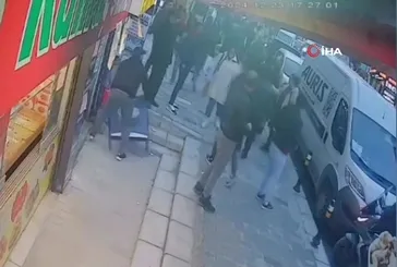 Esenyurt'ta husumetli kavgası kamerada!