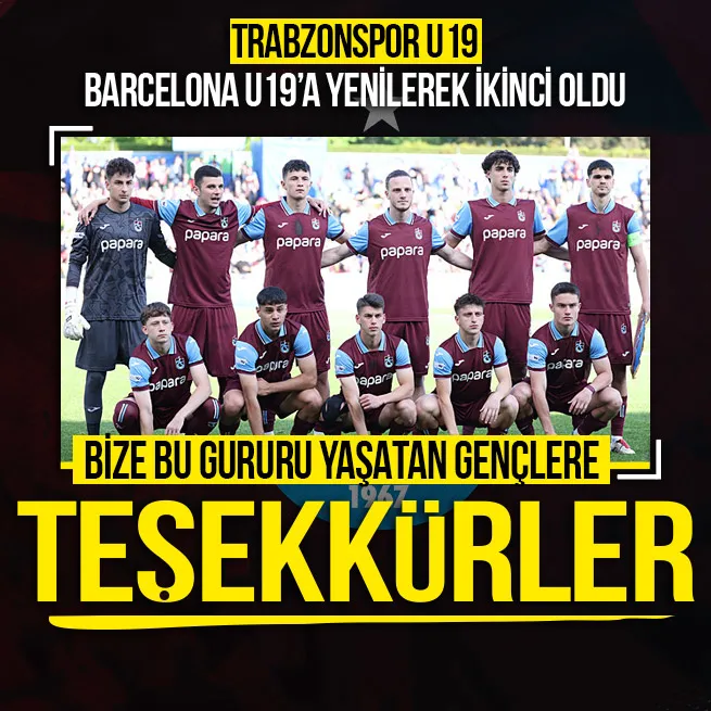 Teşekkürler Fırtına! Trabzonspor U19 - Barcelona U19: 1-4 | MAÇ SONUCU