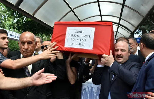Pençe-Kilit şehidi Serkan Taşçı son yolculuğuna uğurlandı... Geriye o mesajı kaldı - 3