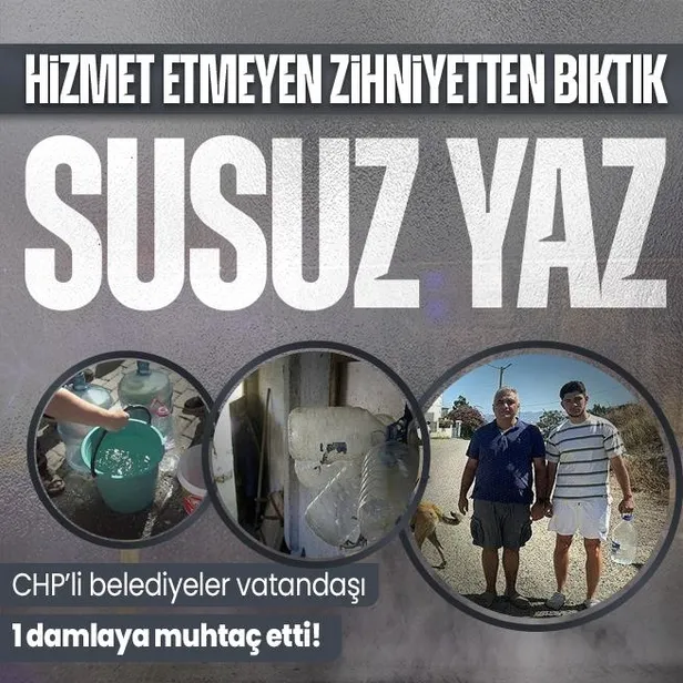 CHP'li belediye Bodrum'u susuzluğa mahkum etti: "Muğla genelinde büyük sıkıntı var"-6