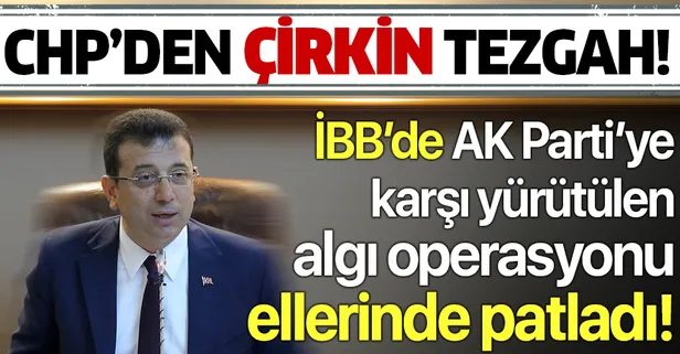 İBB'de CHP'li üyelerden akılalmaz hareket!