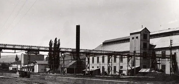Bursa'da Merinos Fabrikası ile Gemlik'te Suni İpek Fabrikasının temeli atıldı.