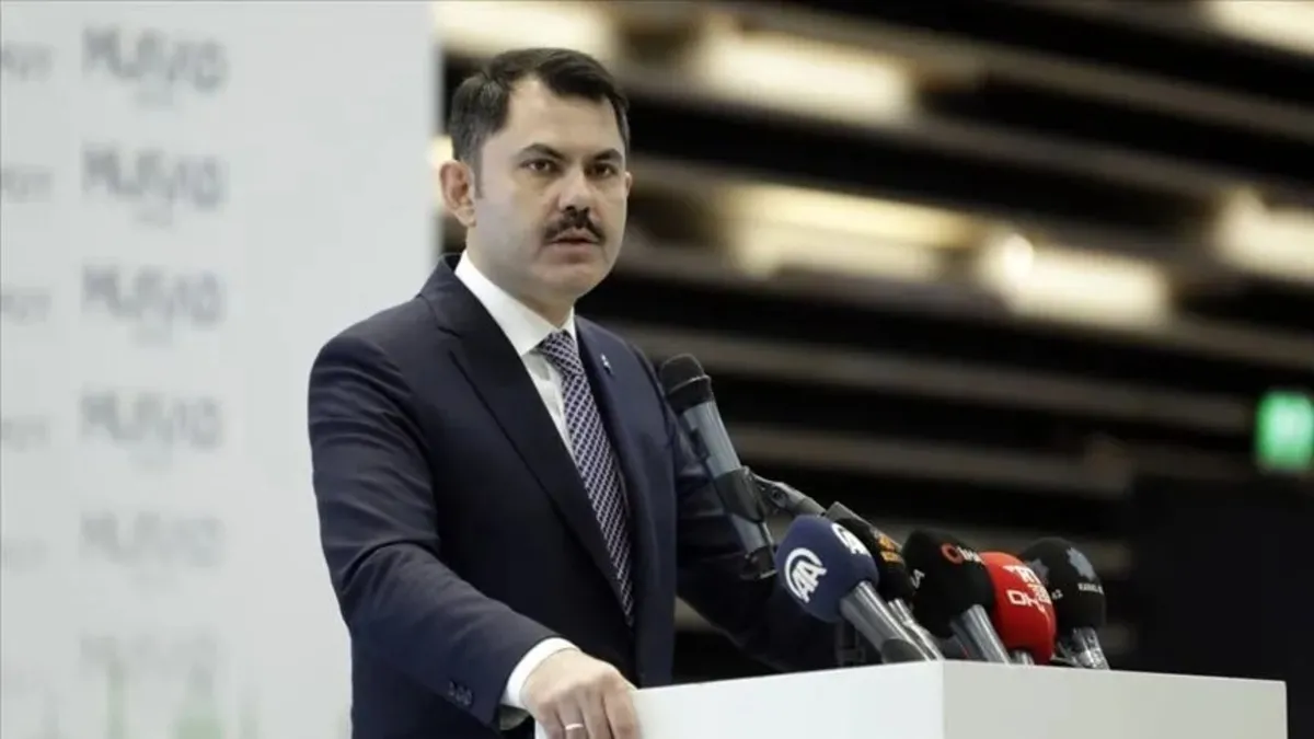 Bakan Kurum'dan COP31 mesajı: "Antalya'da dünyanın en büyük imecesini kuracağız"