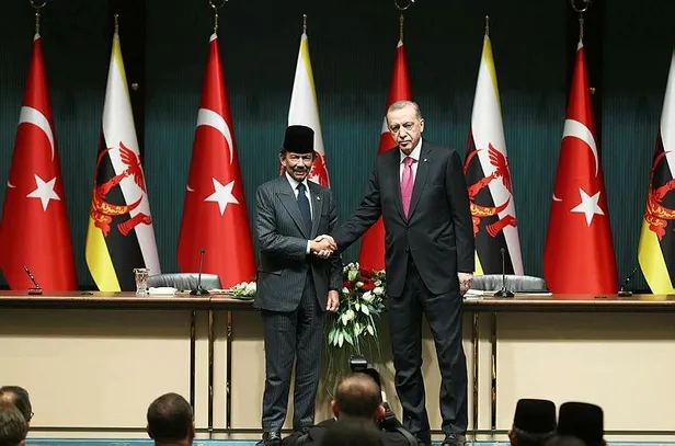 Başkan Erdoğan'dan Brunei Darüsselam Sultanı ile ortak basın toplantısında önemli açıklamalar-2