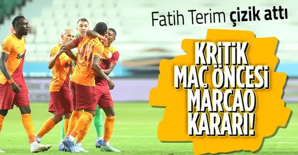 SON DAKİKA! Randers maçı öncesi Galatasaray’dan flaş Marcao kararı