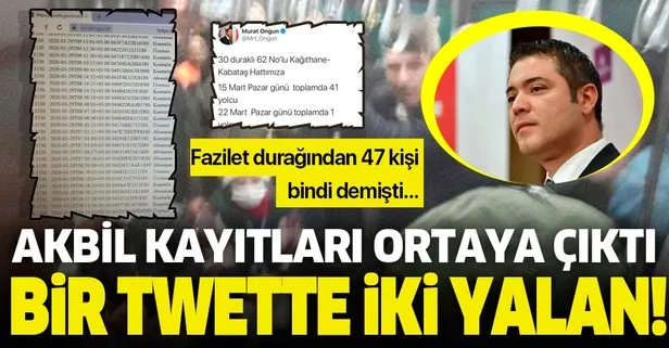 İBB Sözcüsü Ongun’dan bir tweette iki yalan!