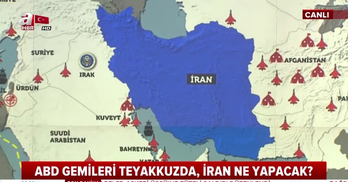 iste iran i cevreleyen abd usleri