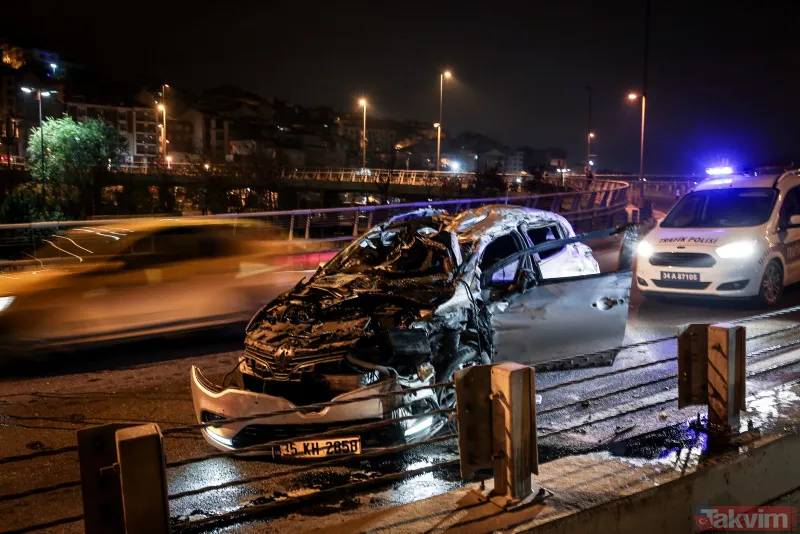 Kağıthane’de korkunç kaza! Yaralılar var