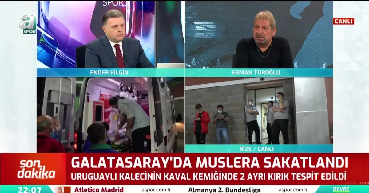 Erman Toroğlu'ndan 'Muslera' açıklaması: Takım arkadaşları sakatladı