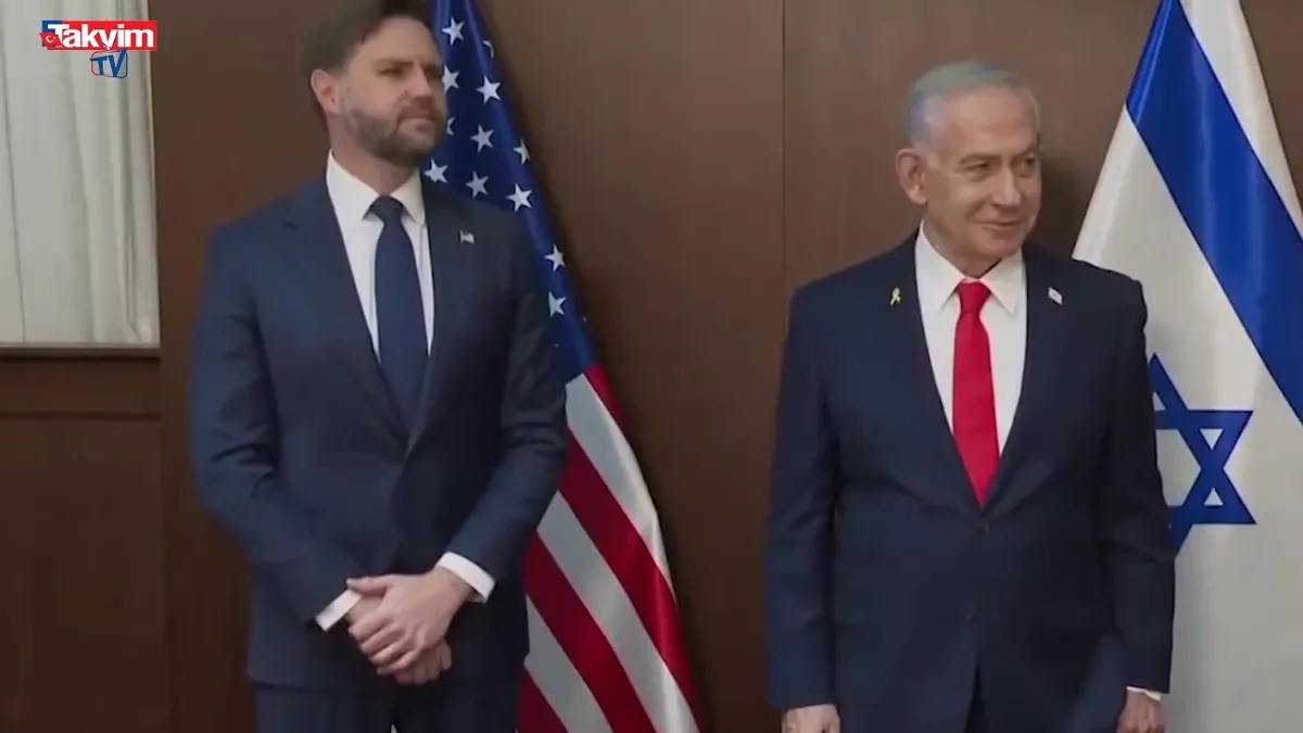Netanyahu JD Vance ile görüşmesinde şoka uğradı