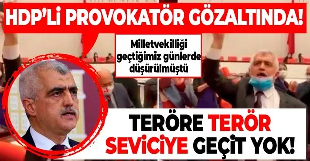 HDP'li Ömer Faruk Gergerlioğlu gözaltına alındı