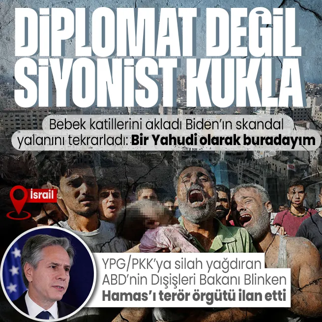 YPG/PKKyı destekleyen ABDnin Dışişleri Bakanı Blinkendan peş peşe skandal açıklamalar! Bidenın yalanlarını tekrarladı
