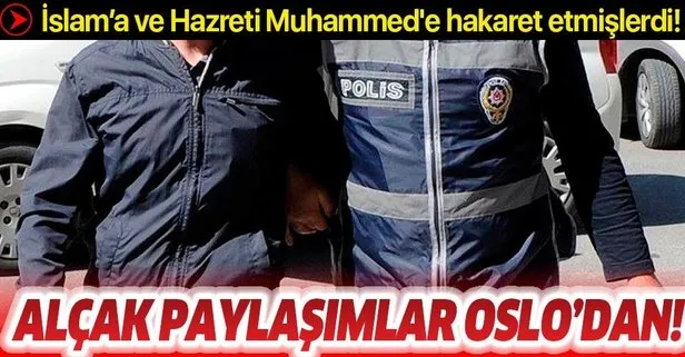 İslam ve Hazreti Muhammed’e yönelik hakaret içerikli paylaşımlar Oslo’dan yapılmış!